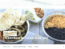 Tablet Screenshot of cilantrossagharbor.com